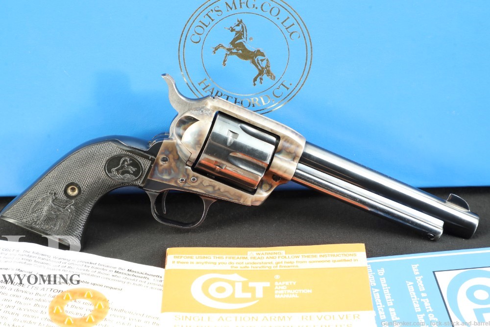 Colt 3rd Gen Single Action Army SAA 5 1/2″ .32-20 Revolver, 2007 w/ Box