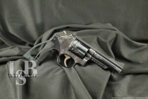 Engraved Smith & Wesson S&W Model 19-3 .357 Combat Magnum 4" Revolver C&R