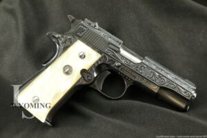Factory Engraved Llama .22 LR Semi Auto Pistol 3.6” Barrel, 1973 C&R