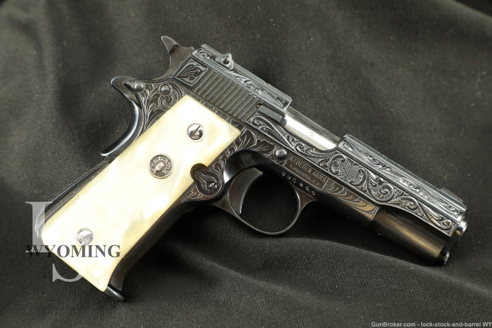 Factory Engraved Llama .22 LR Semi Auto Pistol 3.6” Barrel, 1973 C&R
