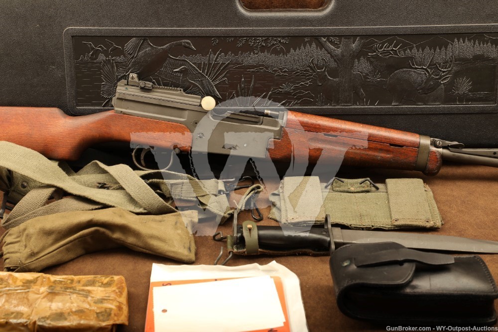 French MAS MLE 1949/56 1949-56 7.5 French 20″ Semi-Auto Rifle & Accessories