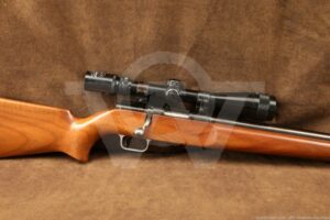 Hunting Rifle .218 BEE 24” Bull Barrel w/ Monte Carlo Stock & Simmons Scope