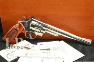 Immaculate Nickel Smith & Wesson S&W Model 29-2 .44 Magnum 8 3/8" w/Case