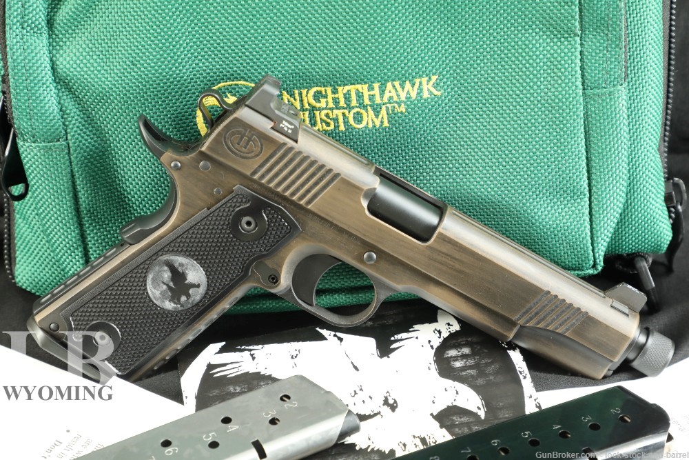 New In Box Nighthawk Custom AAC-T Recon Battleworn Bronze 1911 .45 ACP