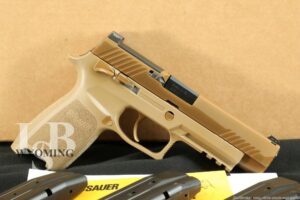 Sig Sauer M17 Military Surplus 9mm Semi-Auto 4.7” Striker Fired Pistol