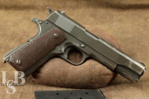 1943 US Army WWII Colt 1911-A1 .45 ACP 5" Semi-Auto Pistol C&R Rare Old