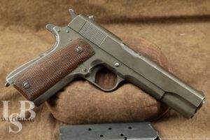 1944 US Army WWII Remington Rand 1911-A1 .45 ACP 5" Semi-Auto Pistol C&R