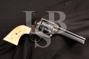 1st Generation 1873 Colt SAA .41 Long Single Action Army Blackpowder Frame Revolver, Antique