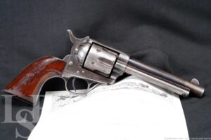 1st Generation Colt Single Action Army SAA 5 1/2" .45 Revolver 1886 Antique
