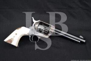 1st Year Colt 2nd Gen Single Action Army SAA .38 Special Revolver, 1956 C&R