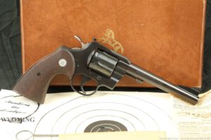 1st Year Colt Three Fifty Seven Model 6" .357 Magnum Revolver, MFD 1954 C&R
