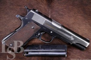1st Year Pre-War Colt Super .38 Automatic 5" 1911 .38 Super Pistol 1929 C&R