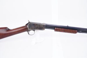2ND YEAR WINCHESTER 1ST MODEL 1890 SOLID FRAME .22 SHORT PUMP ACTION RIFLE, ANTIQUE