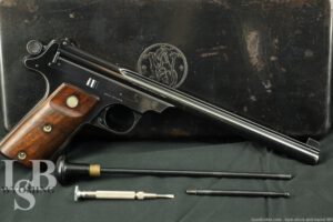 3 Digit Serial Smith and Wesson S&W Straight Line Single Shot 22LR Pistol