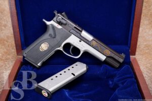 330 of 500 Engraved Smith & Wesson S&W LAPRAAC 4506 .45 ACP Pistol & Case