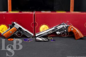 588 of 1000 Colt Python & Officers ACP Double Diamond 150th Anniversary Set