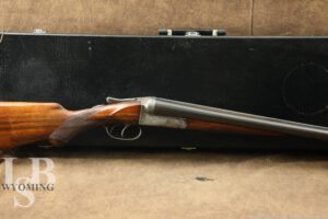 A.H. Fox A Grade 12GA Side By Side Double Barrel Shotgun Engraved 1914 C&R