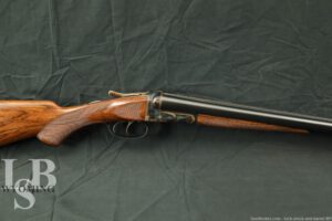 A.H. Fox Sterlingworth Side By Side 20GA Shotgun, MFG 1918 C&R