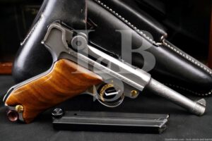 American Historical Foundation Iron Cross Luger 9mm Semi-Auto Pistol, C&R