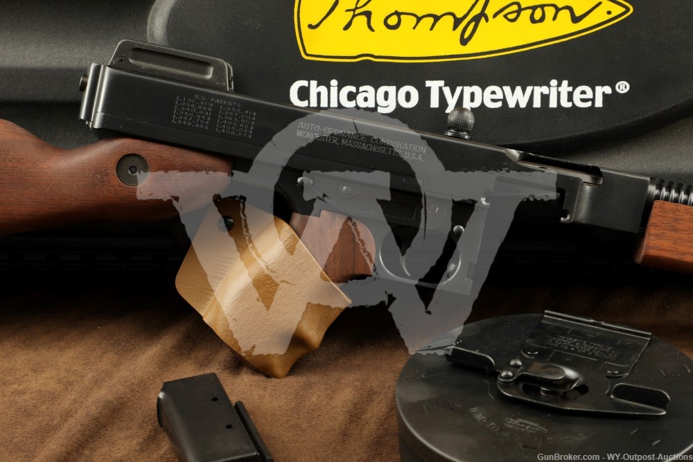 Auto-Ordnance 1927-A1 .45ACP Semi-Auto T1 Thompson Tommy Gun & Drum