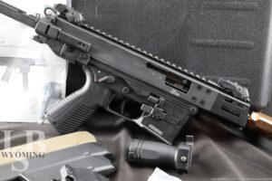 B&T GHM9 9mm 4” Compact PCC Pistol W/ Brace, Case, Mags, Parts