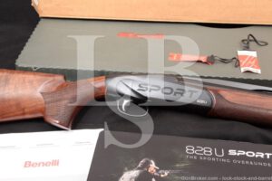 Benelli 828U 828-U Sport 10730 30" 12 GA O/U Over Under Shotgun, MFD 2018