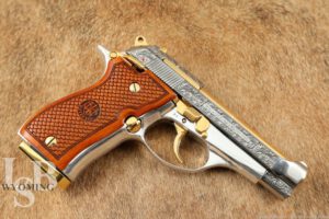 Beretta 84 Cheetah American Golden Weapons Edition 380 ACP Semi Auto Pistol