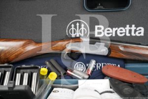 Beretta Bottega Giovanelli Engraved 687 EELL 20 Ga O/U Shotgun Briley Choke
