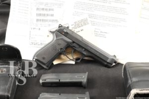 Beretta USA Government Issued M9 General Officer’s Pistol W/ ALL Paperwork
