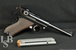 Brazilian Contract DWM Model 1906 7.65x21mm .30 Luger Pistol, 1908-1910 C&R