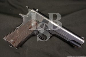 British Colt Government Model 1911 .455 Webley Semi-Auto Pistol, 1918 C&R