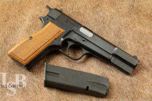 Browning Belgium FN Hi Power 9mm Luger 4.7” Semi-Auto Pistol MFD 1976