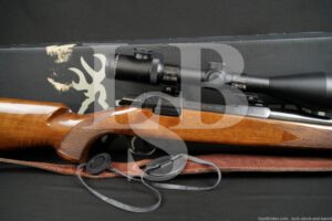 Browning Miroku A-Bolt Medallion 30-06 Left-Handed Bolt Rifle Sling & Scope