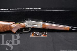 Browning Miroku Model 71 High Grade Engraved 348 Winchester 24" Lever Rifle