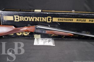 Browning Miroku Model BSS B-SS 28” 20 Ga SxS Double Barrel Shotgun MFD 1983