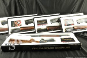 Browning Model 12, 42 Five-Gun Grade I and V Set 20, 28 GA, .410 Shotguns