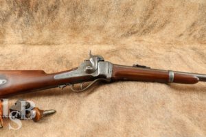 C. Sharps 1859 Carbine 52 Cal Percussion Cap Single Shot Civil War Rifle