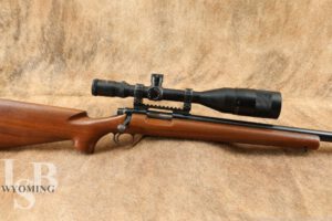 CMP Remington Model 40X Single Shot Bolt Action Rifle & Springfield Scope