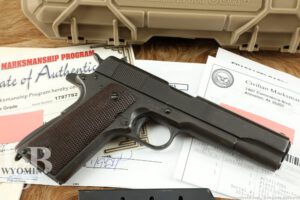 CMP U.S. Army Ithaca 1911-A1 .45 ACP 5" Semi-Auto Pistol C&R 1944