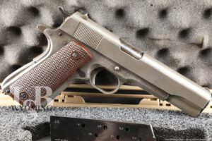 CMP WWII U.S. Army Ithaca 1911-A1 .45 ACP 5" Semi-Auto Pistol, 1943 C&R