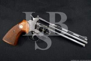 COLT Python I3660 .357 Magnum 6” DA/SA Double Action Revolver, MFD 1970 C&R