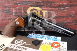 COLT Python I3660 .357 Magnum DA/SA Double-Action Revolver, MFD 1978