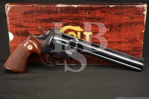 COLT Python I3680 .357 Magnum 8" DASA Double Action Revolver MFD 1980