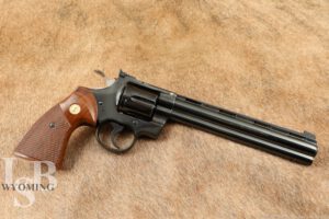 COLT Python Model I3680 8" .357 Magnum DA/SA Double Action Revolver, 1980