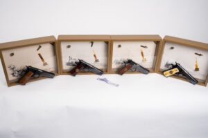 COLT WWI COMMEMORATIVE MODEL 1911 MATCHING PISTOL SET .45 ACP PISTOLS & CASES