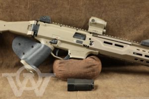 CZ Scorpion EVO 3 S1 9mm 8" w/ Faux Suppressor, Holo Sight.
