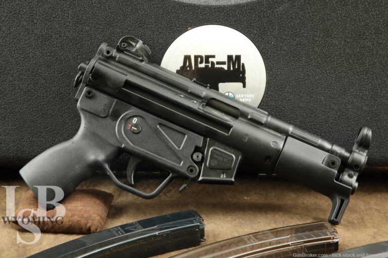 Century Arms MKE AP5-M MP5 Clone 9mm 5” Semi-Auto Pistol w/ Factory ...