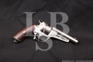 Charles-Francois Galand 1868 M1868 11mm/12mm Revolver, MFD 1868-70 Antique