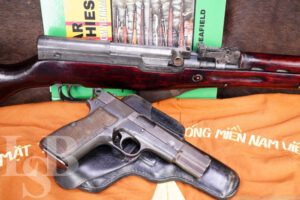 Chinese SKS & Browning Hi-Power Vietnam Bringback Documented War Trophys