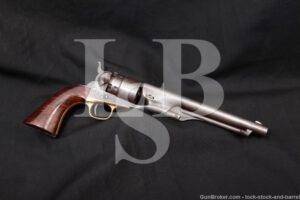 Civil War Colt Model 1860 Army .44 Cal Cap & Ball Revolver, 1863 Antique